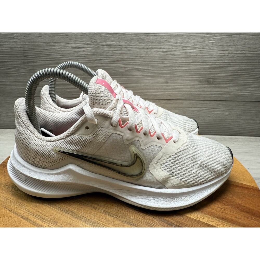 Nike Downshifter 11 Pink Running Shoes CW3413-601 Women's 6.5